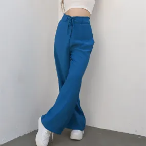 2022 Autumn New Design French Style Casual Elastic Waist Pants