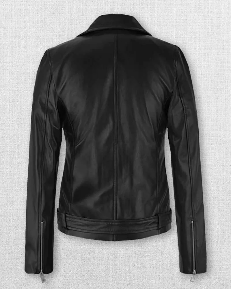 Adele Exarchopoulos Leather Jacket