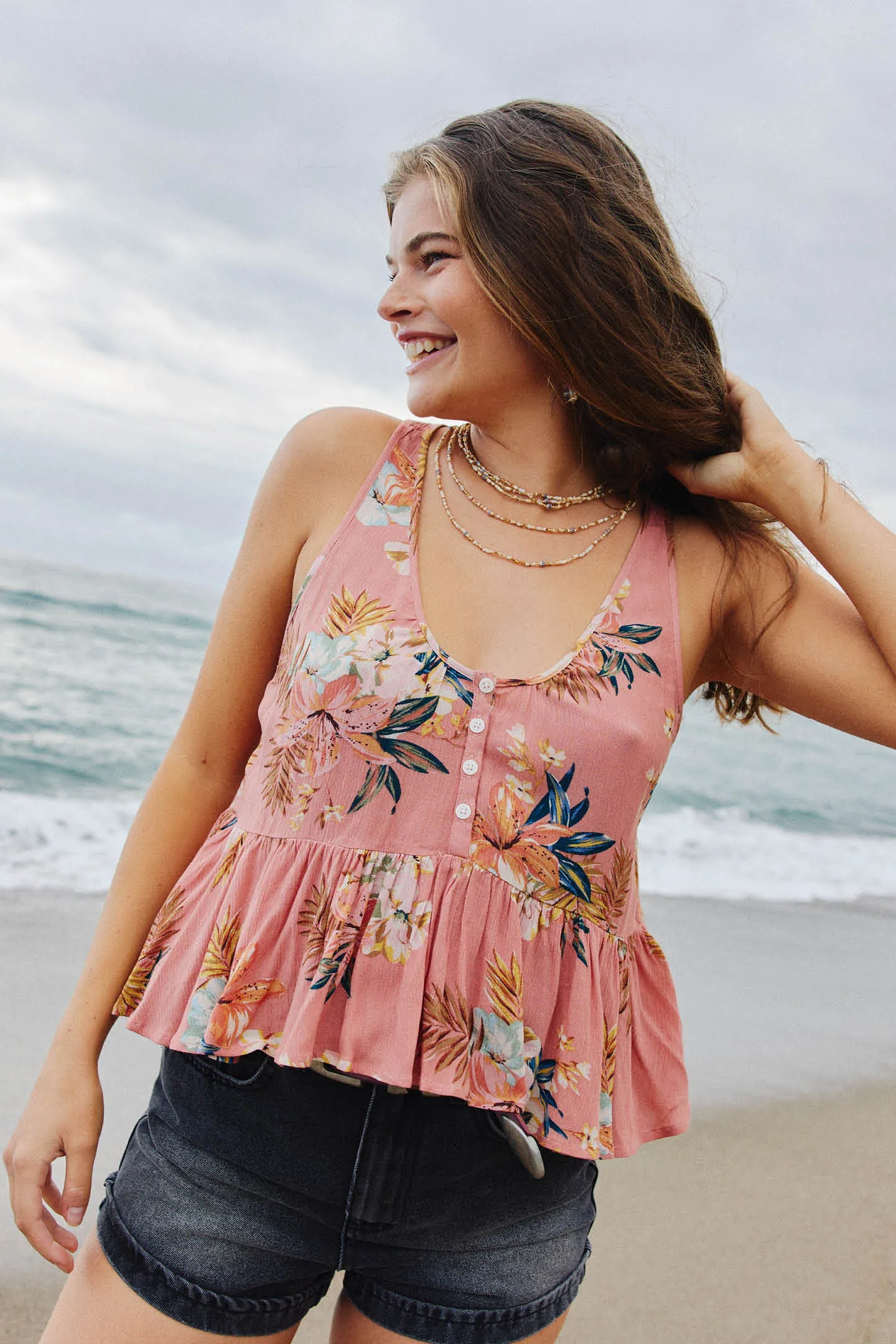 ALINA PUNTA TROPICAL TANK TOP