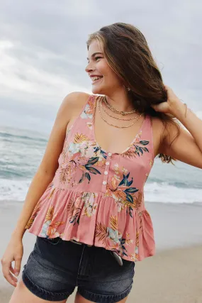 ALINA PUNTA TROPICAL TANK TOP