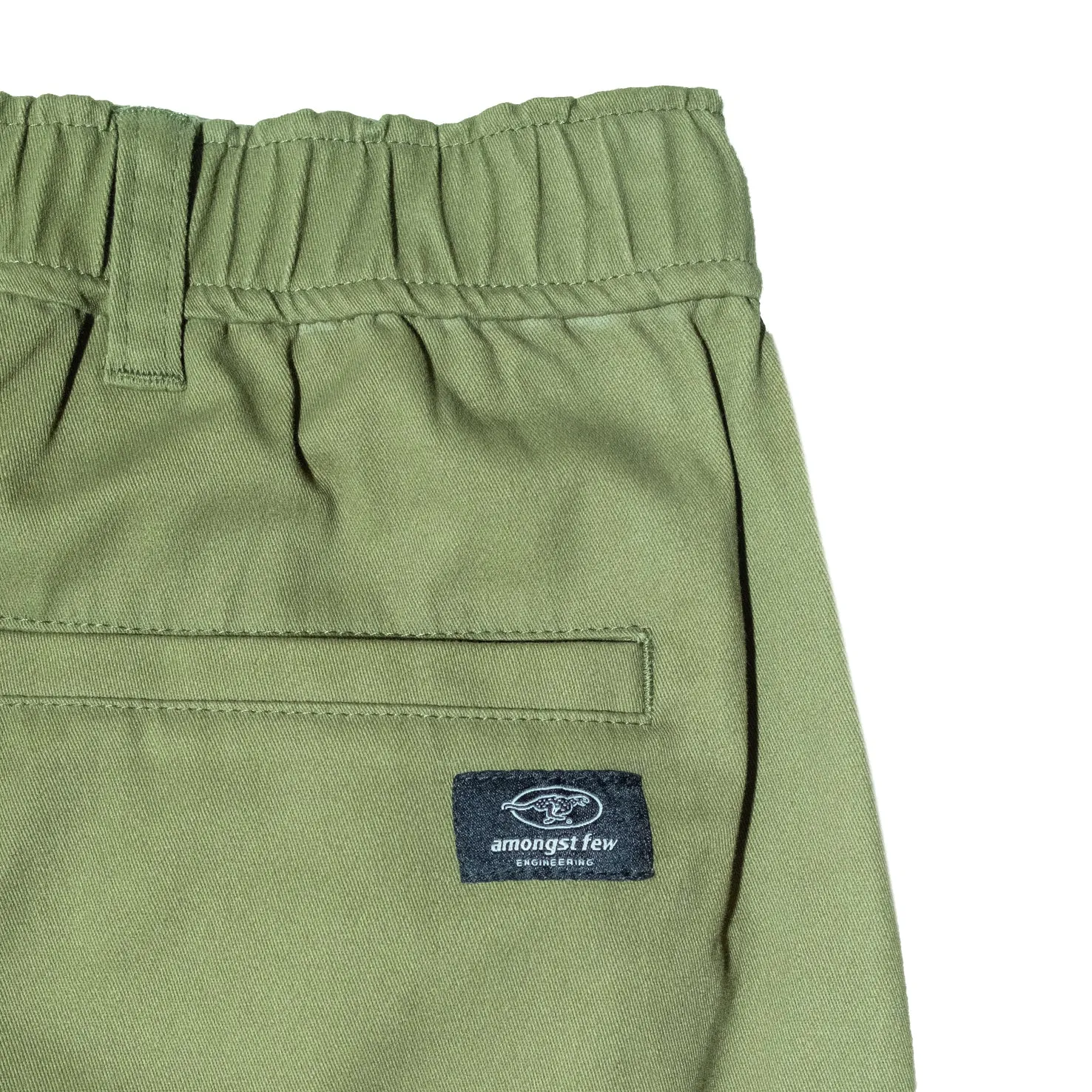 amongst few - Engineering Wide Chino Pants (Light Sage)