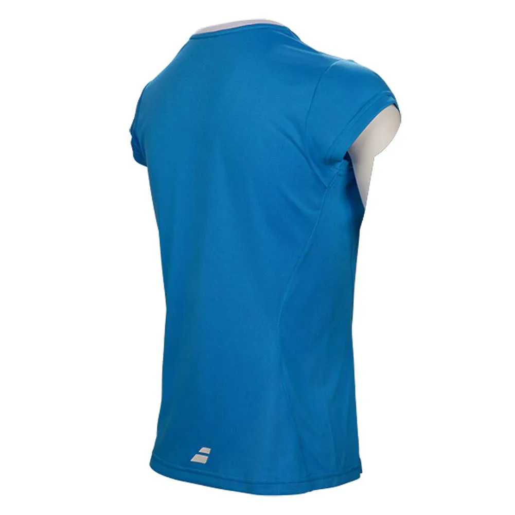 Babolat Core Flag Club 3WS17011 Tee Women (Blue)