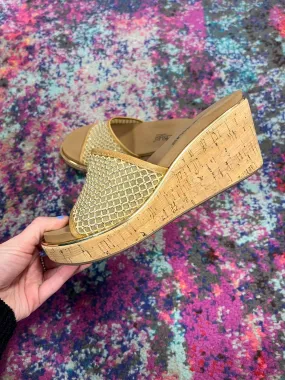 Corky's Let's Mesh Around Sandals - Caramel