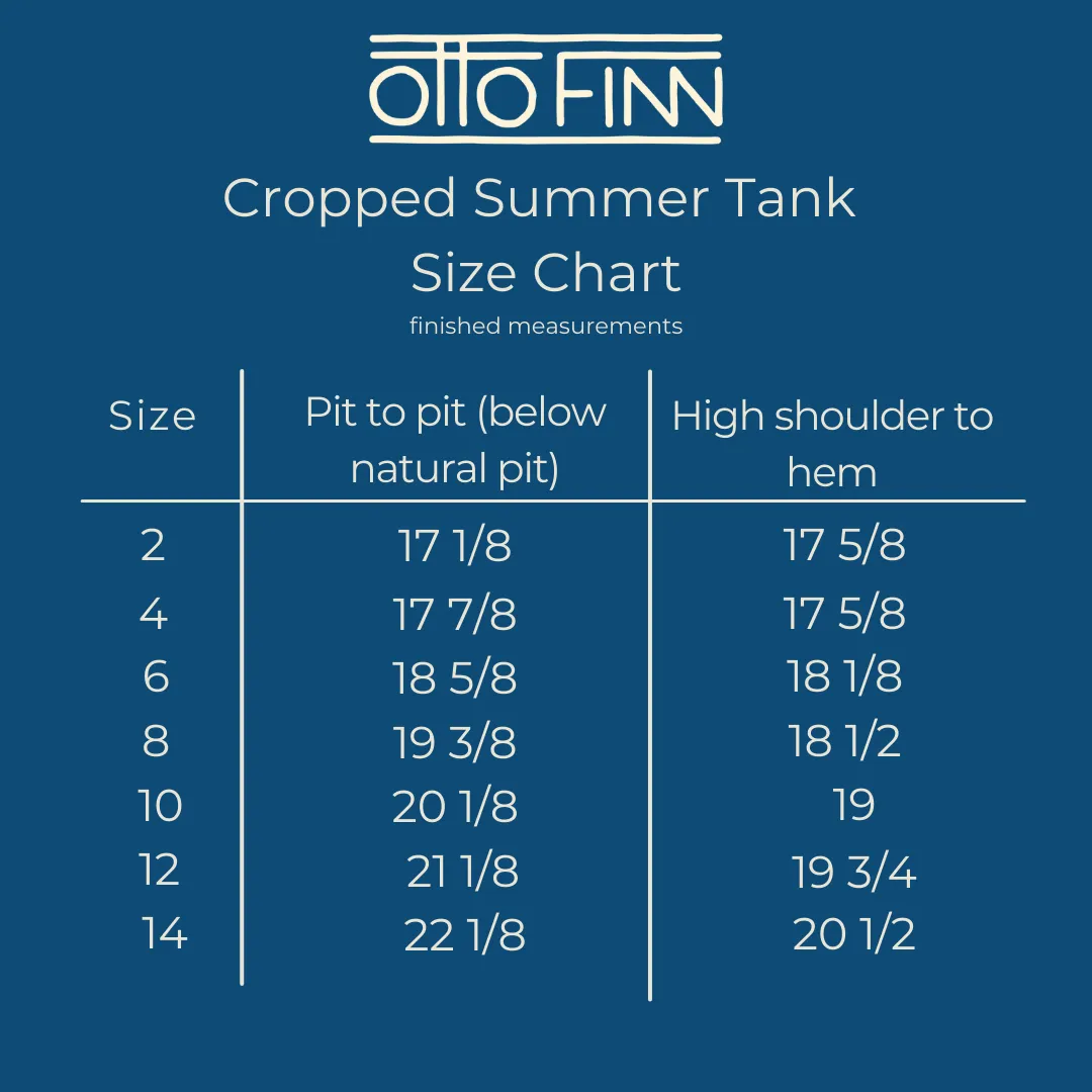 Cropped Summer Tank in Kiwi