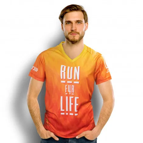 Custom Men's Performance V-Neck T-Shirt