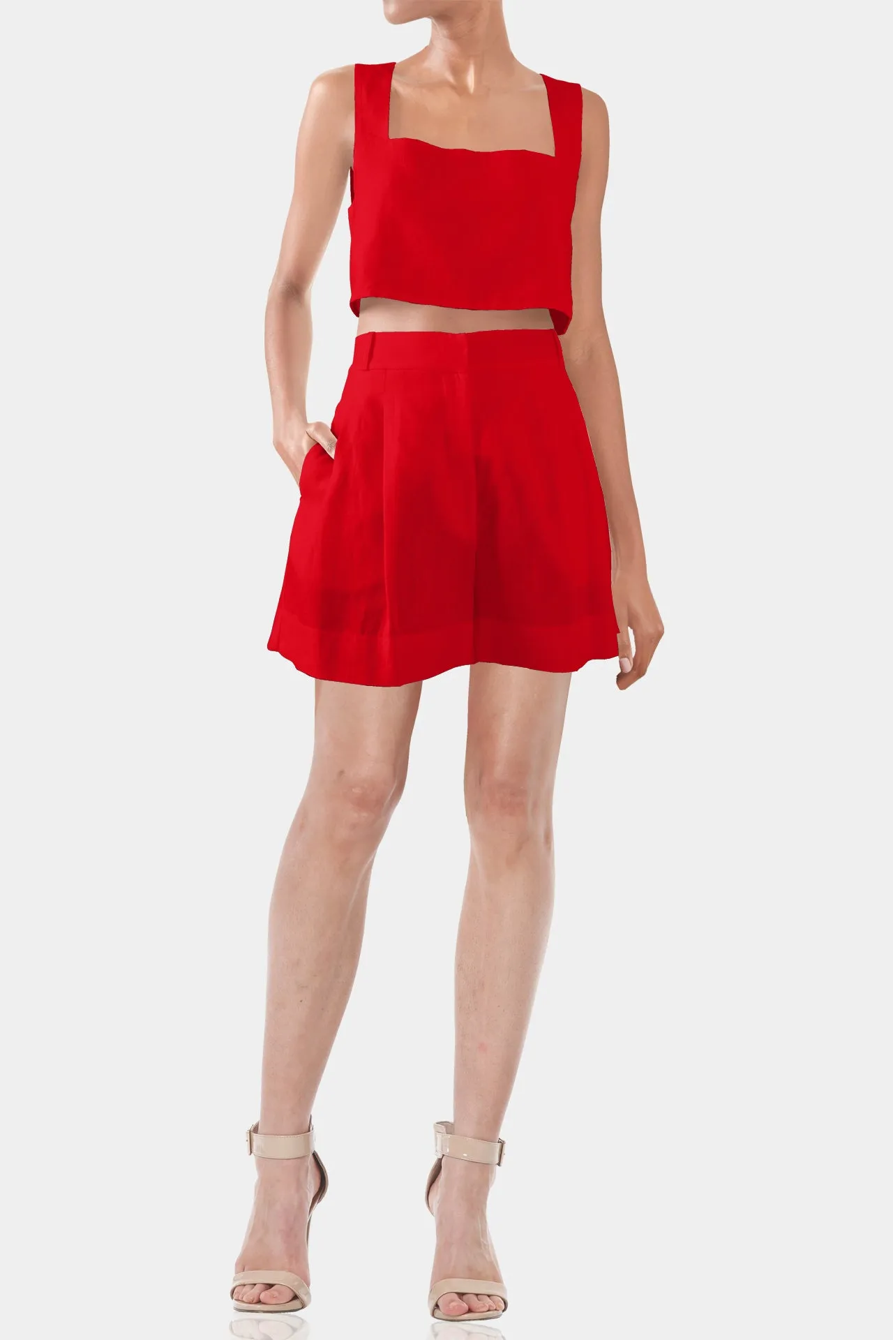 Designer Sexy Red Shorts