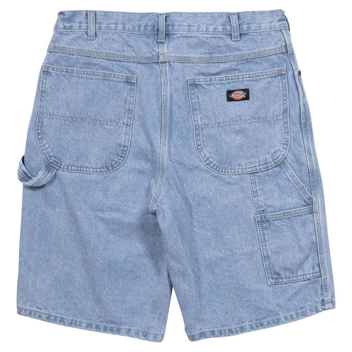 Dickies - 11" Relaxed Fit Carpenter Denim Shorts Light Indigo