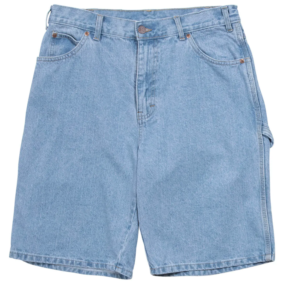 Dickies - 11" Relaxed Fit Carpenter Denim Shorts Light Indigo