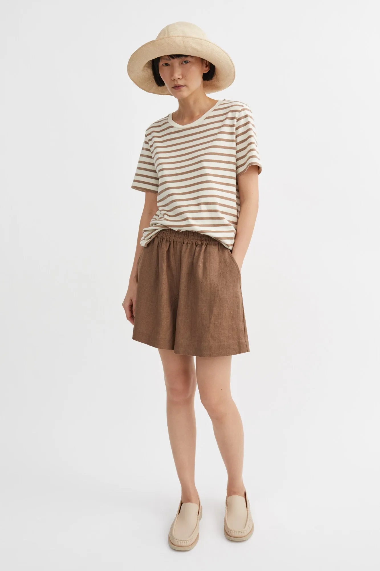 Edgar shorts - Cedar brown
