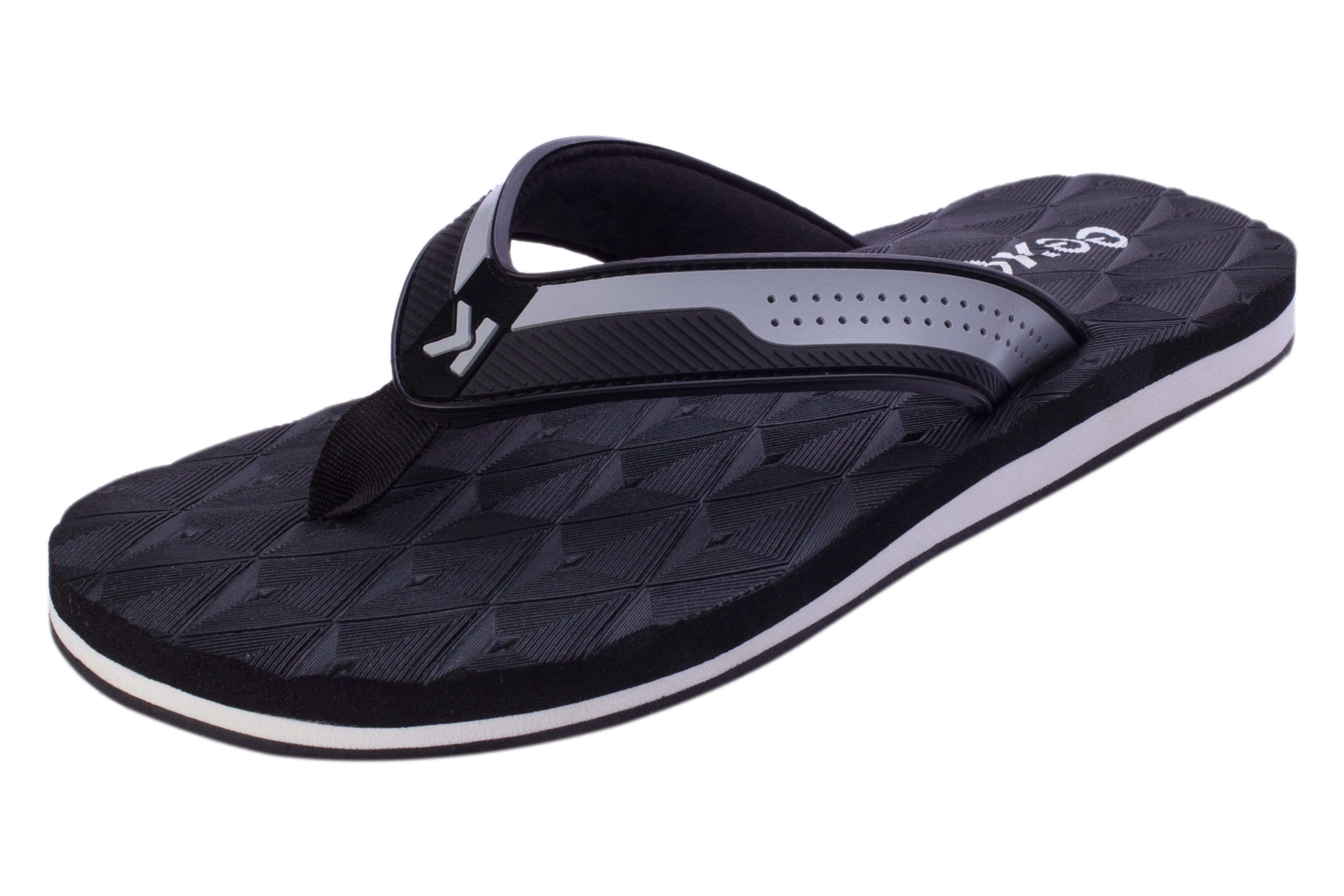 Eeken EFBG2023 Black Lightweight Flip Flops For Men