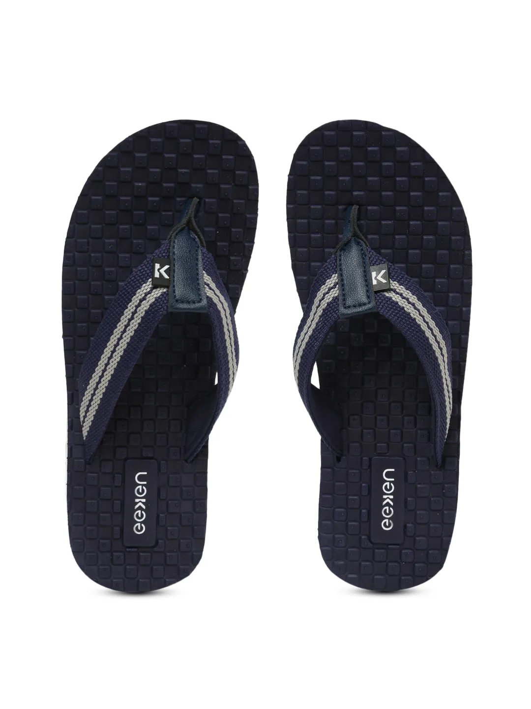Eeken EFBG3024 Navy Blue Ultra-Comfortable Flip Flops For Men