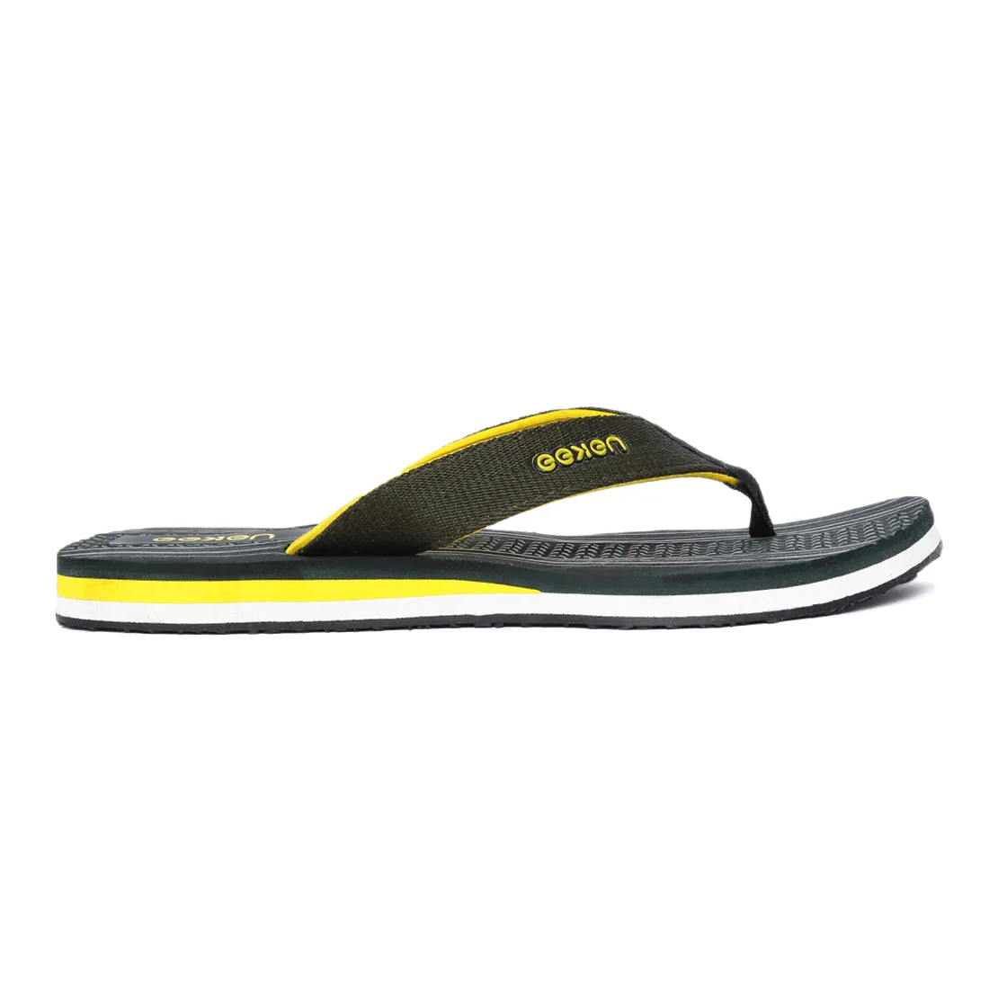 Eeken EFBGO2400S Green Lightweight Washable Dailywear Durable Flip Flops For Men