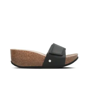 Elche Black Sandal