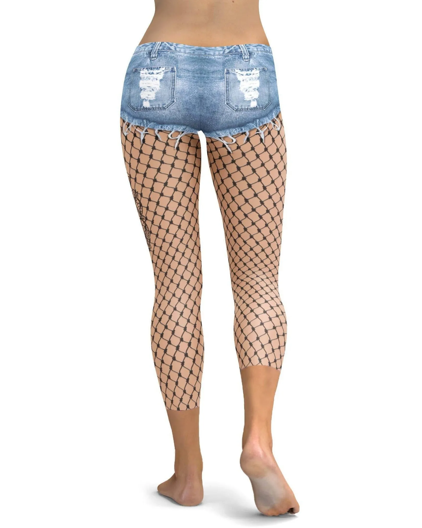Faux Pantyhose & Short Capris