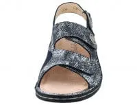 Finn Comfort Women's Isera Sandals- Isotta Stretch/ Camo Marine
