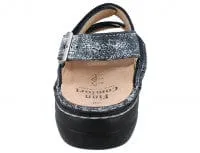 Finn Comfort Women's Isera Sandals- Isotta Stretch/ Camo Marine