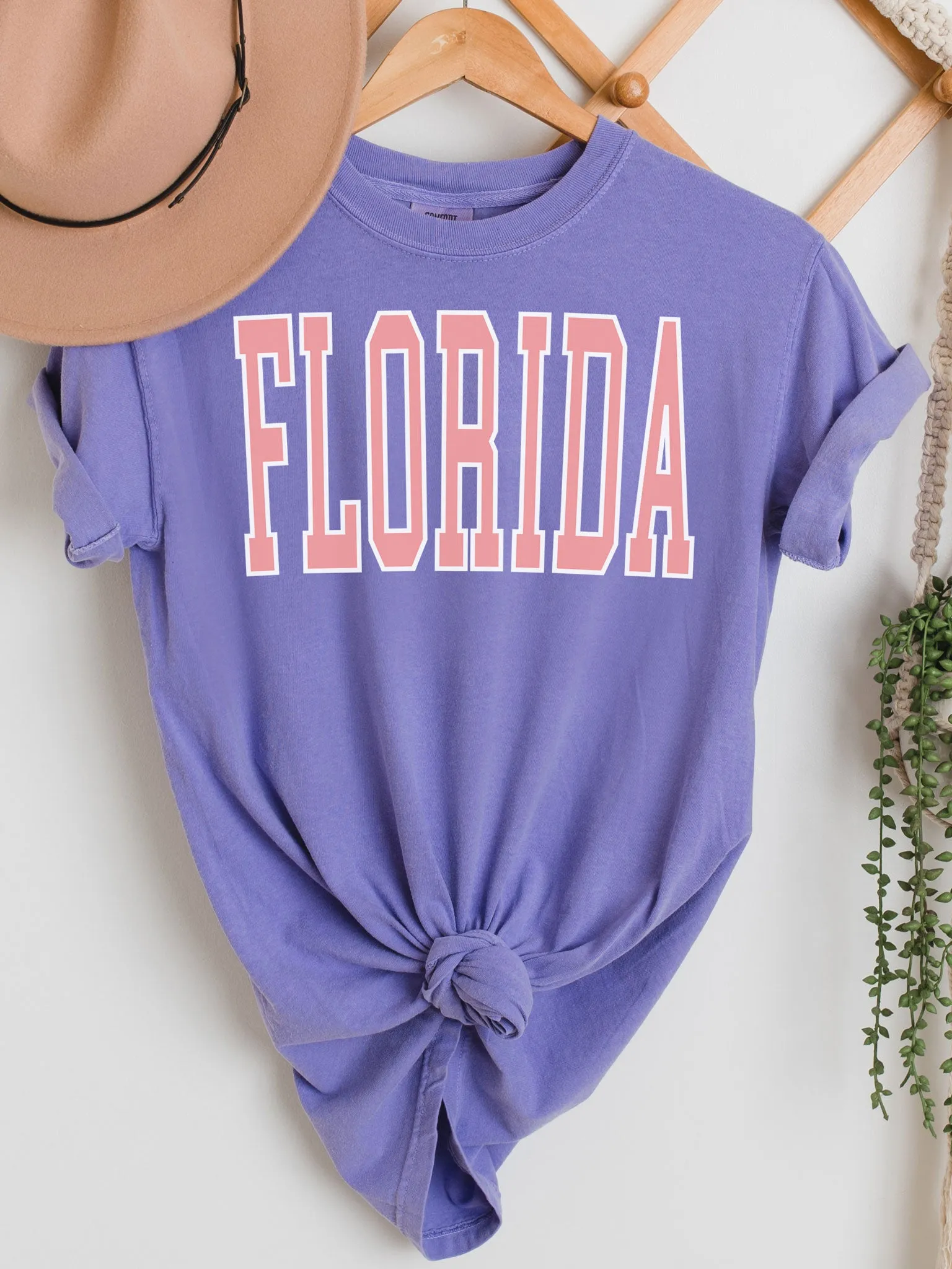 Florida Comfort Colors® Tshirt - Peach Ink