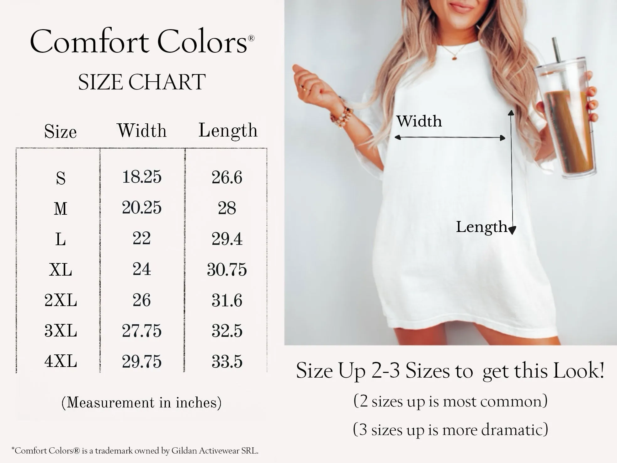 Florida Comfort Colors® Tshirt - Peach Ink
