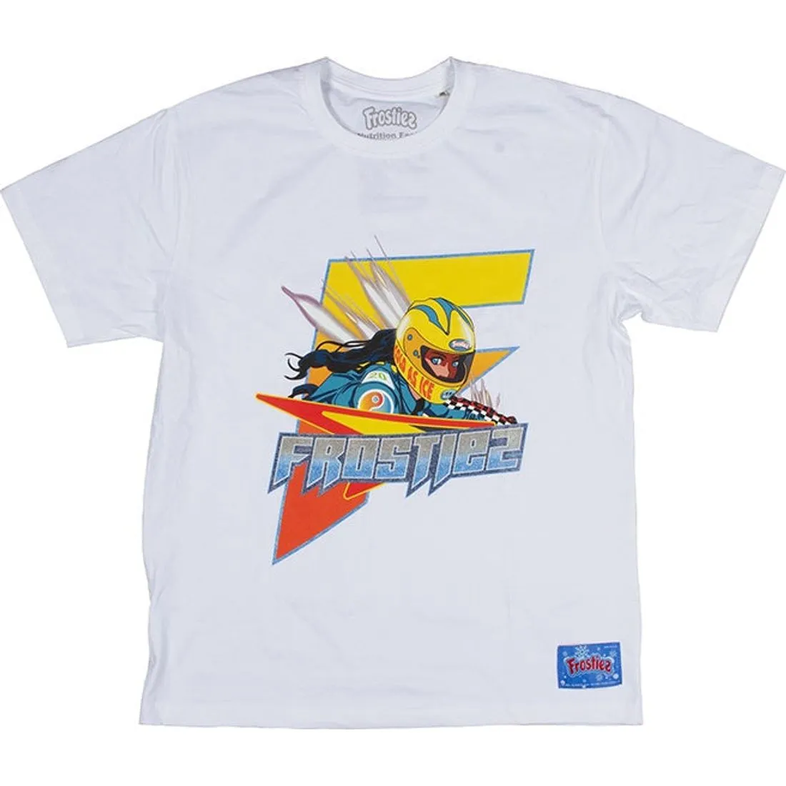 Frostiez "Raceway" SS White Tee (931-1203)