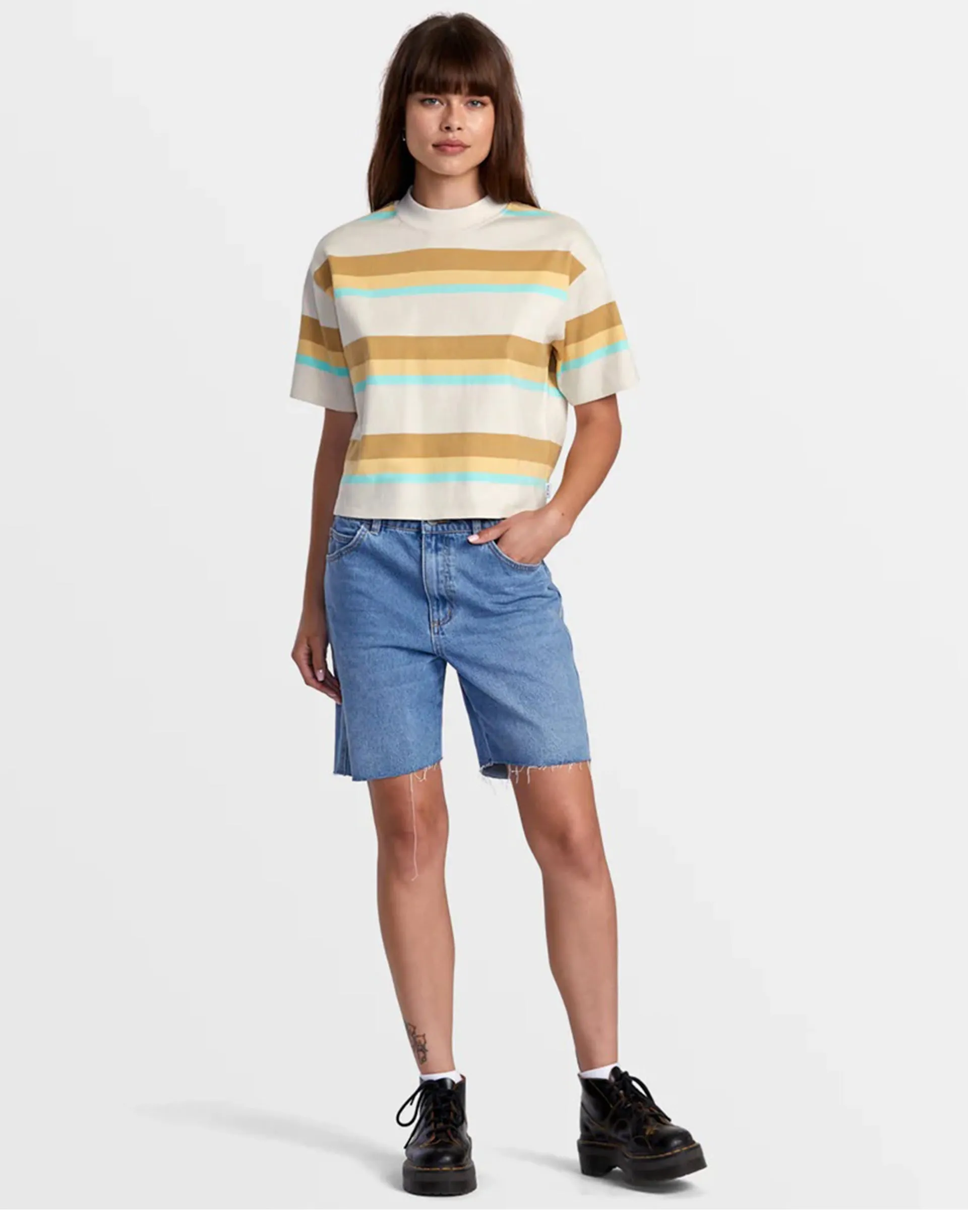 Kinney Mock Neck S/S T-Shirt