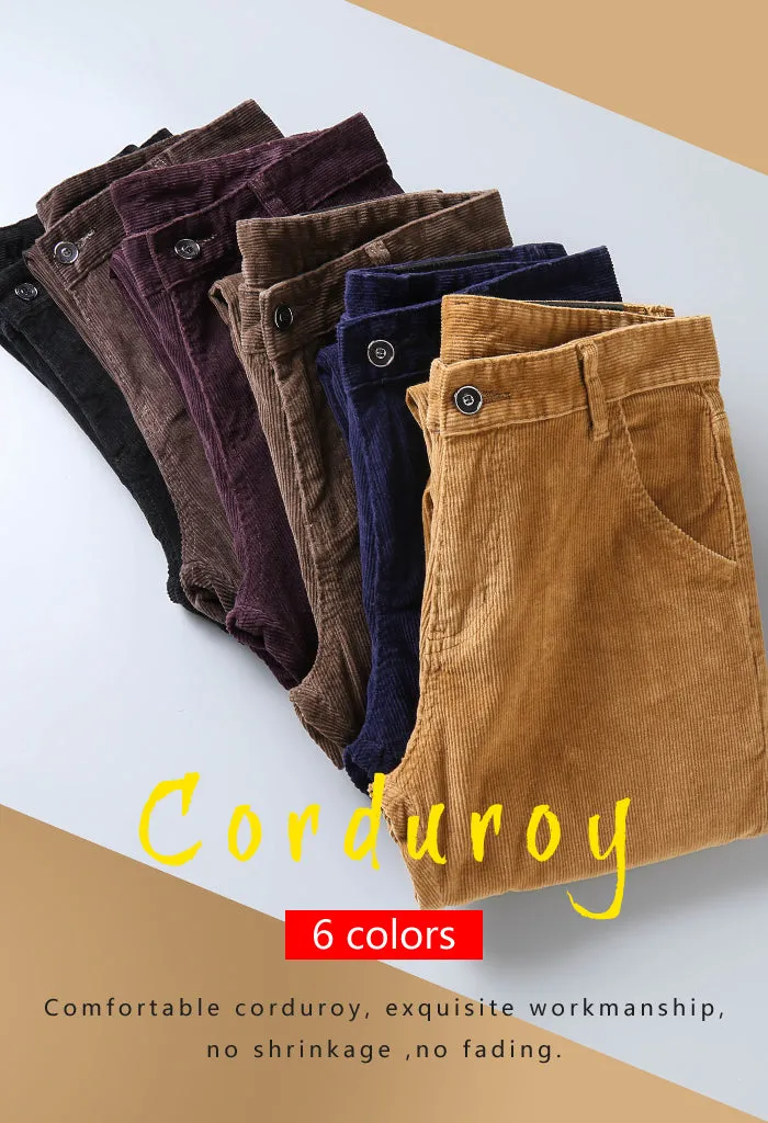 Lloyd - Dark Academia Thick Winter-Style Casual Pants