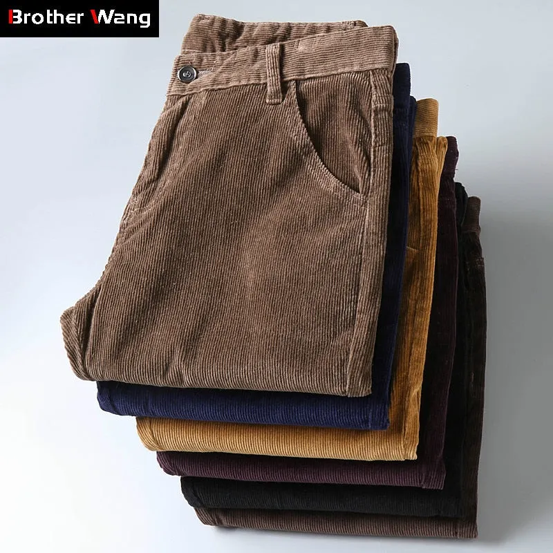 Lloyd - Dark Academia Thick Winter-Style Casual Pants