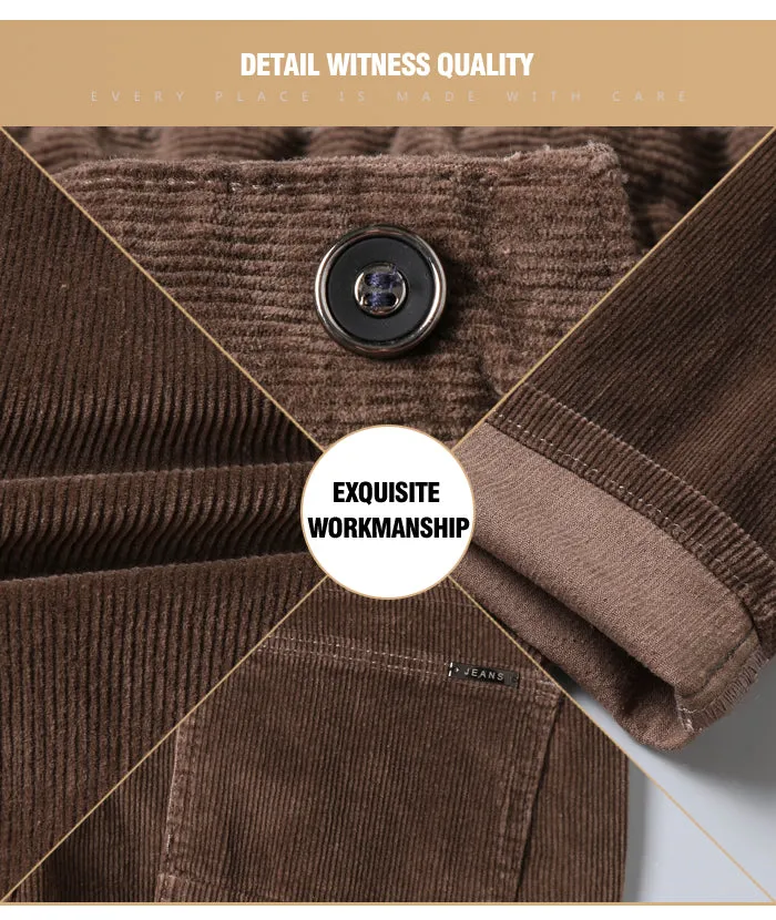 Lloyd - Dark Academia Thick Winter-Style Casual Pants