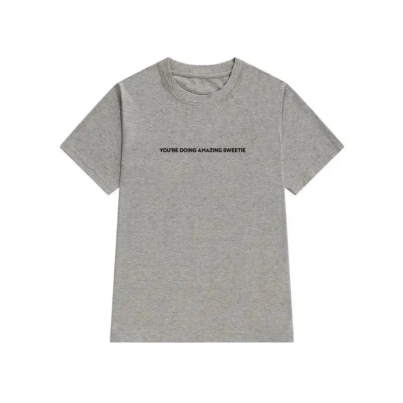 Loose Fit Printed Cotton Tee