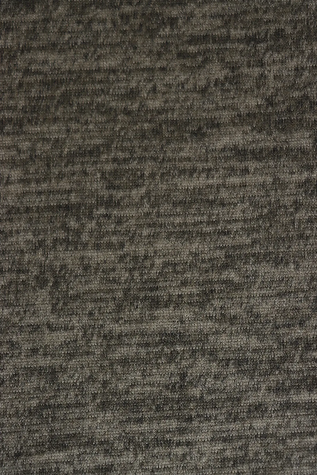 Marled Olive Brushed Hacci Sweater Knit