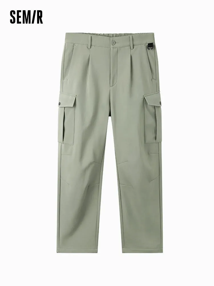 Men's gray overalls