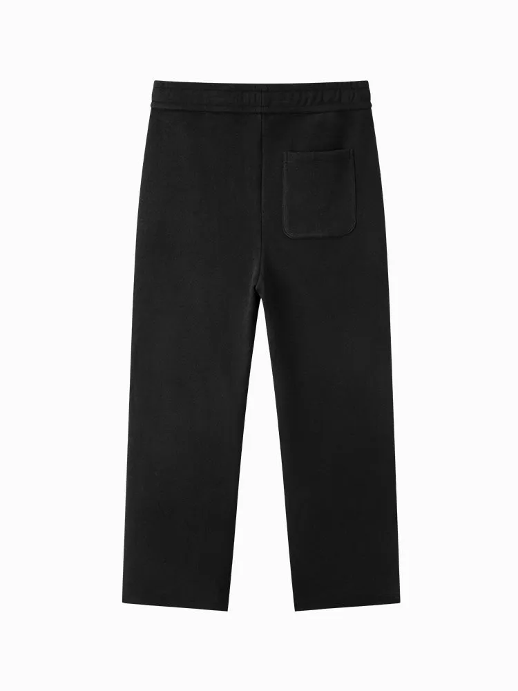 Men's gray straight pants