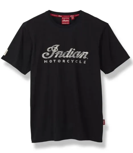 Men's Script Logo T-Shirt - Black