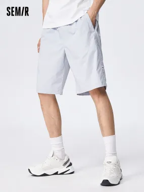 Men's Yarn-dyed Jacquard Comfortable and Cool Easy-care Antibacterial Basic Pants