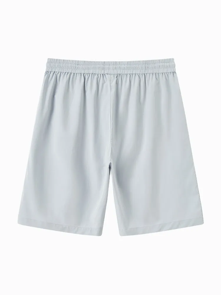 Men's Yarn-dyed Jacquard Comfortable and Cool Easy-care Antibacterial Basic Pants