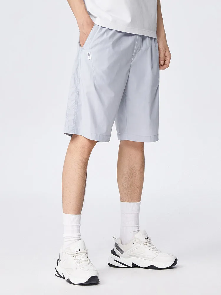 Men's Yarn-dyed Jacquard Comfortable and Cool Easy-care Antibacterial Basic Pants