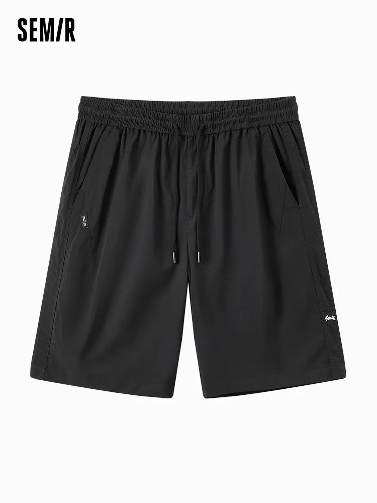 Men's Yarn-dyed Jacquard Comfortable and Cool Easy-care Antibacterial Basic Pants