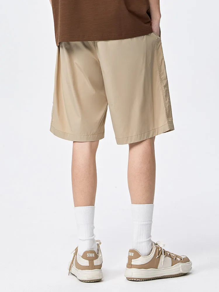 Men's Yarn-dyed Jacquard Comfortable and Cool Easy-care Antibacterial Basic Pants