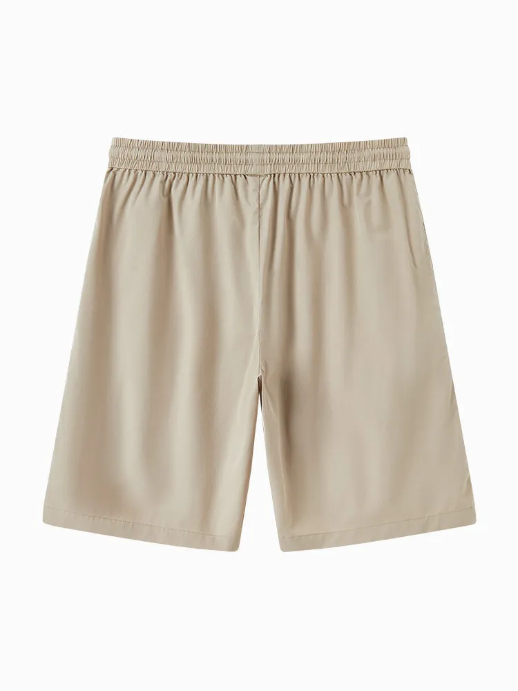 Men's Yarn-dyed Jacquard Comfortable and Cool Easy-care Antibacterial Basic Pants