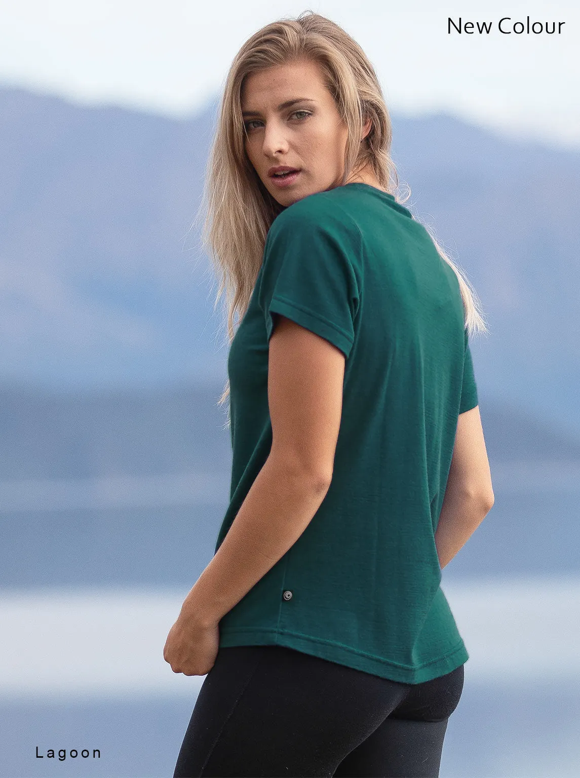 Merino V-Neck Relax Tee