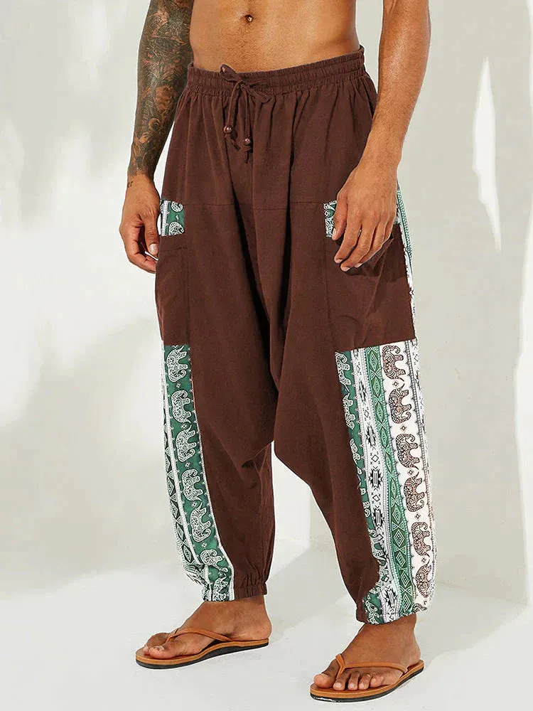 Nationality style casual pants