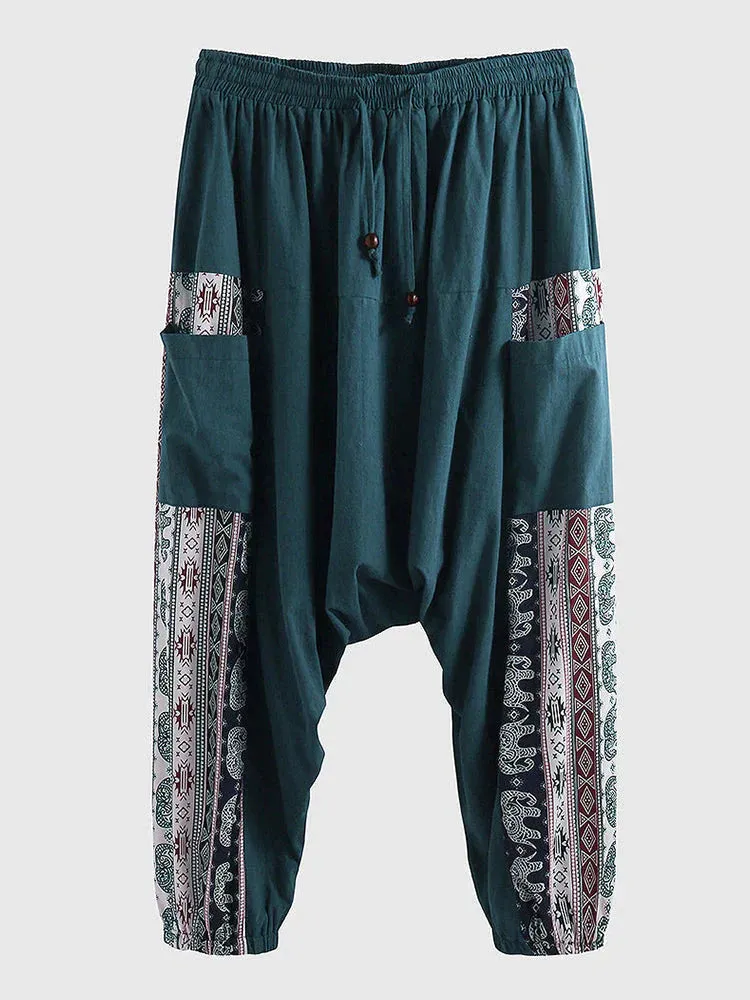 Nationality style casual pants
