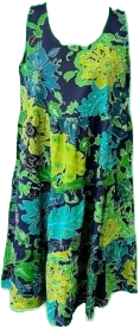 Navy Greens KikiSol Tank Dress