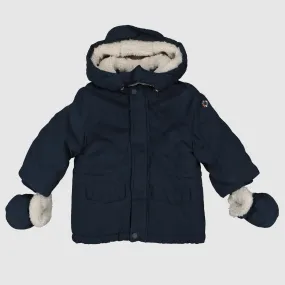 Navy Padded Parka