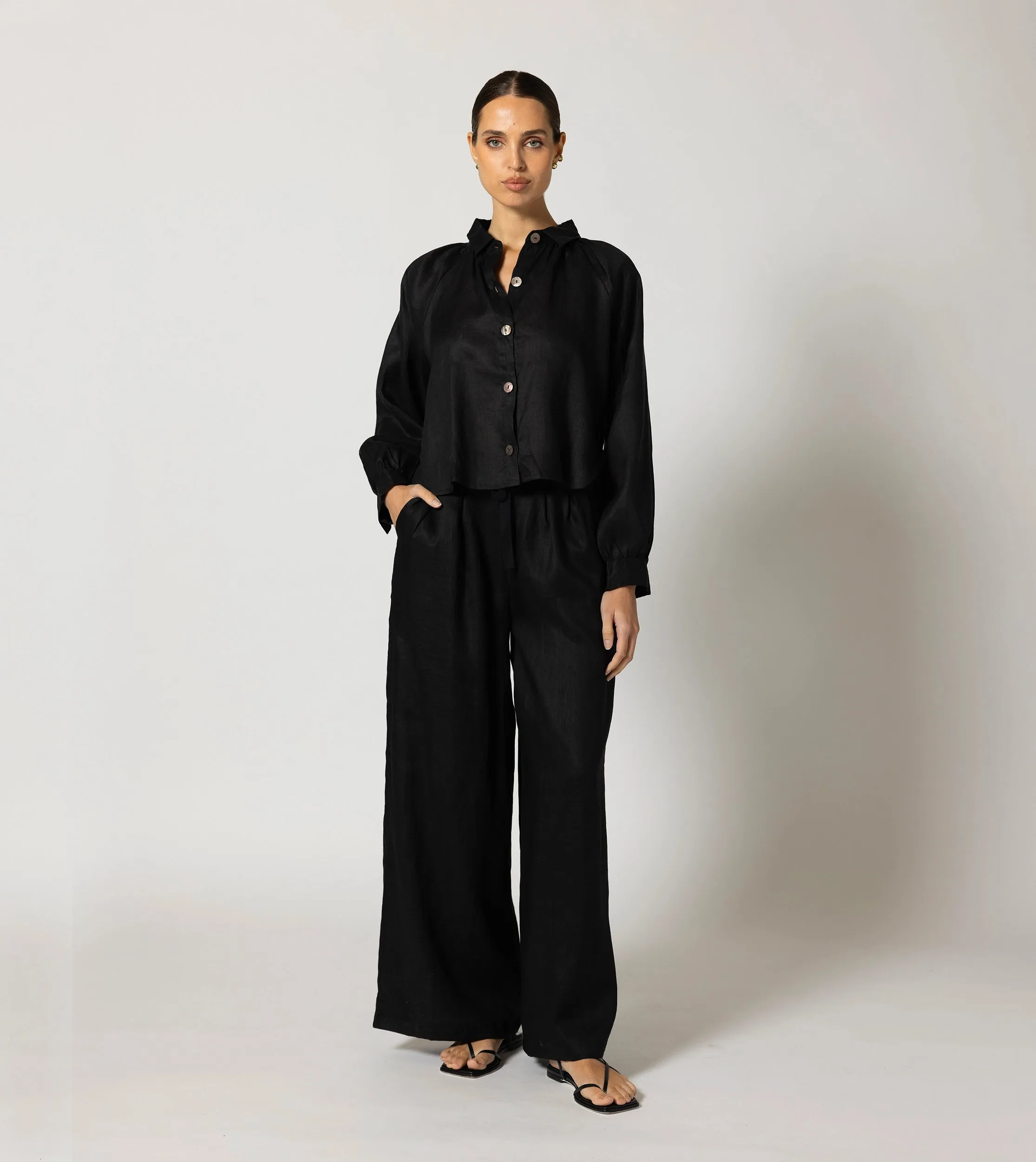 Negara Blouse | Black