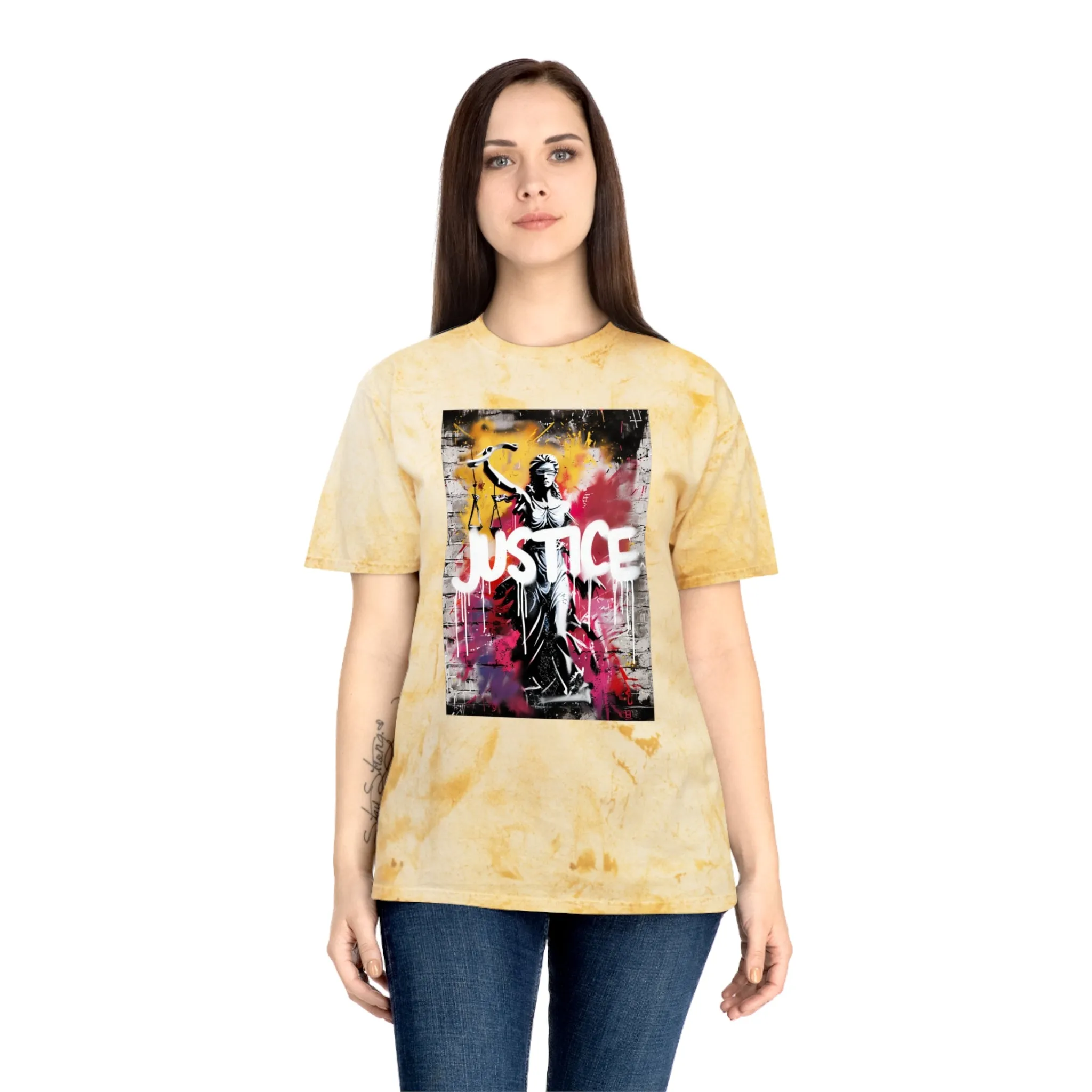 NEW! Justice Color Blast Unisex T-Shirt