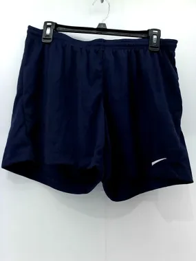 Nike Women's Navy Dri Fit Park Relaxed Fit Shorts Large