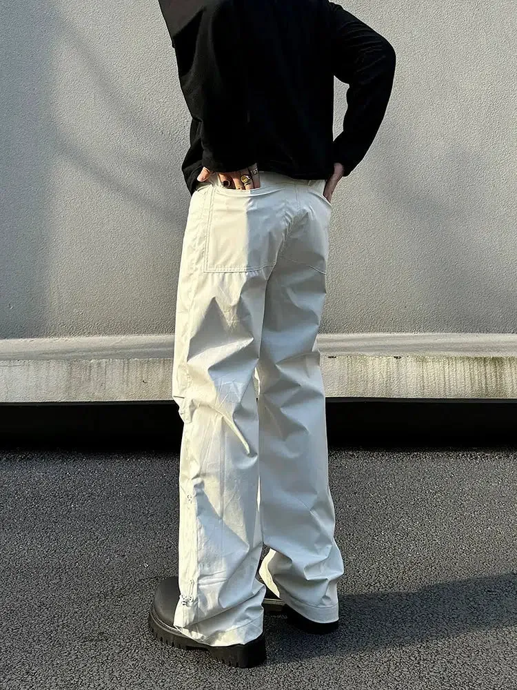 Paratrooper Drawstring Casual Pants