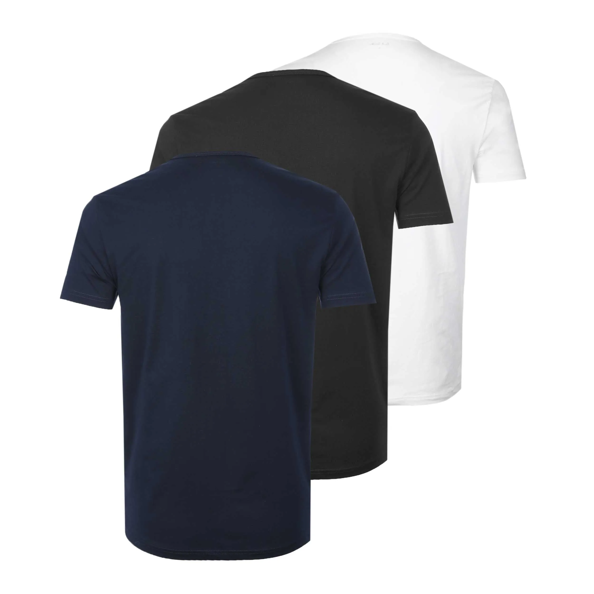 Paul Smith 3 Pack T-Shirts in Black White Navy