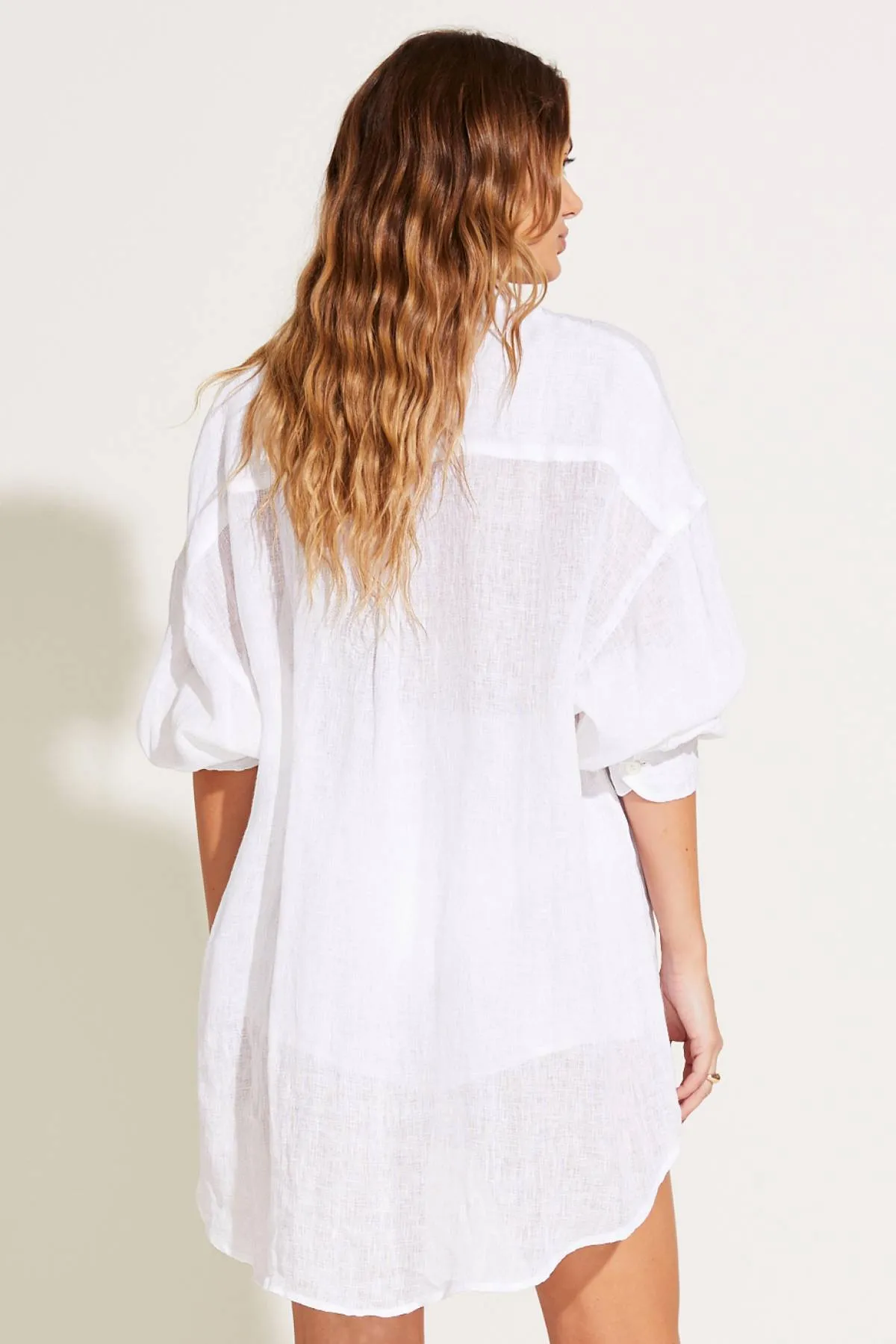 Playa Linen Oversized Shirt