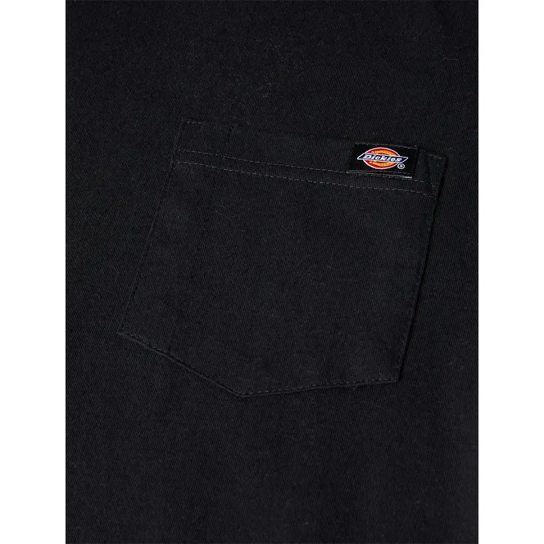 Pocket L/S T-Shirt - Black by Dickies